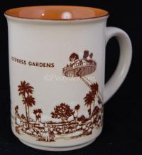 CYPRESS GARDENS Stoneware Coffee Mug JAPAN
